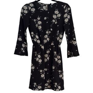 🌻 Divided H&M Floral Long Sleeve Mini Dress
